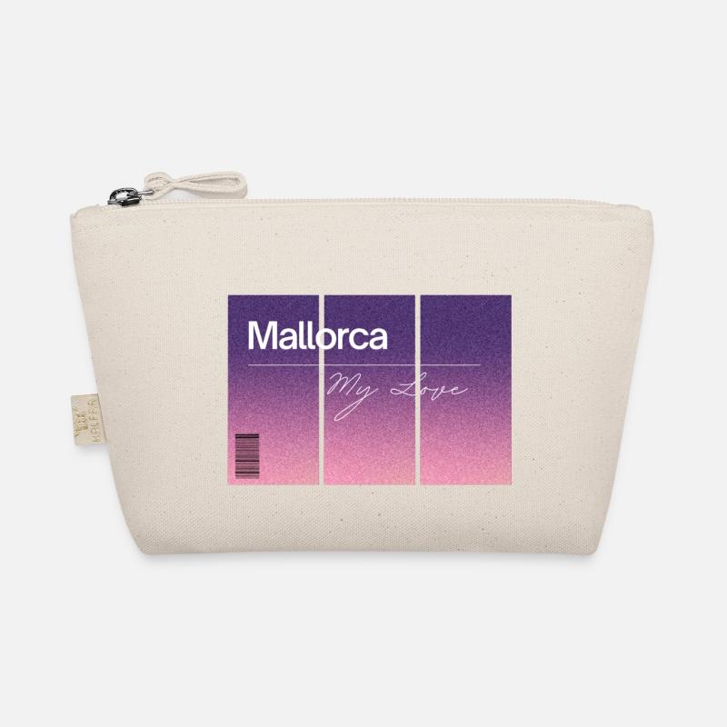 Mallorca, my love. Souvenir WITH GPS data Organic Pouch