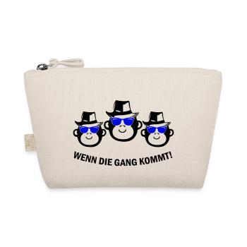affen gang - Bio-Täschchen - Natur - Vorne