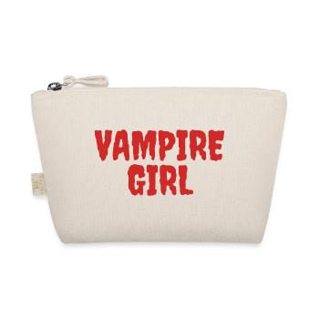 Vampire Girl Graphic Tee Design - Trousse biologique - nature - Devant