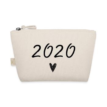 Herzjubiläum 2020 - Bio-Täschchen - Natur - Vorne