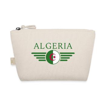 I Love Algeria, Elegance Style Design T-Shirt - Organic Pouch - nature - Front