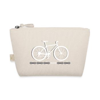 bike bike bikeless bike saddle-proof cycling - Organic Pouch - nature - Front