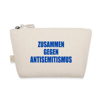 zusammen gegen antisemitismus - Bio-Täschchen - Natur - Vorne