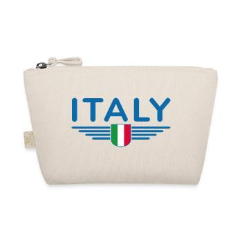 Rome Italie Fan Design T Shirt Tenue - Trousse biologique - nature - Devant
