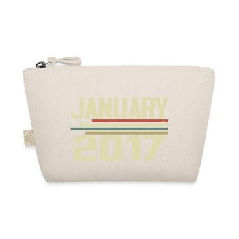 January 2017 - Birthday Gift January 2017 - Organic Pouch - nature - Front