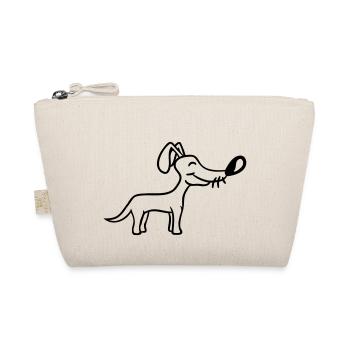 chien se tient mignon petit chiot heureux animal de compagnie - Trousse biologique - nature - Devant