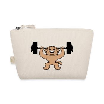 Chien Bodybuilder Muscles forts Gym Haltérophilie - Trousse biologique - nature - Devant
