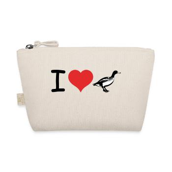 I love Ducks - Pet Design - Organic Pouch - nature - Front