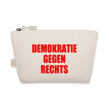 demokratie gegen rechts - Bio-Täschchen - Natur - Vorne