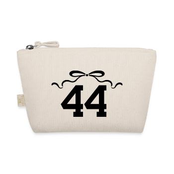 Numéro 44 noeud - 44e anniversaire - Trousse biologique - nature - Devant