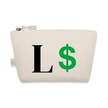 Letter l dollar - Organic Pouch - nature - Front