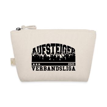 Aufsteiger 2025 Verbandsliga Aufstieg Fußball - Bio-Täschchen - Natur - Vorne