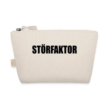 STÖRFAKTOR - Bio-Täschchen - Natur - Vorne