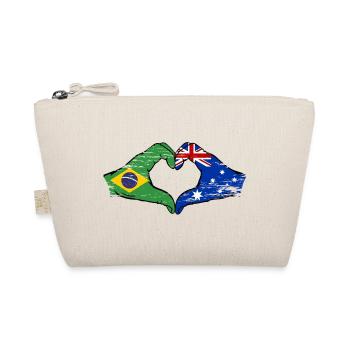 Brésil Australie Mains Forme de Coeur Utilisé - Trousse biologique - nature - Devant
