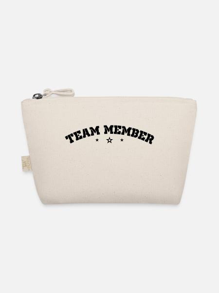 Team Member - Organic Pouch - nature - Front