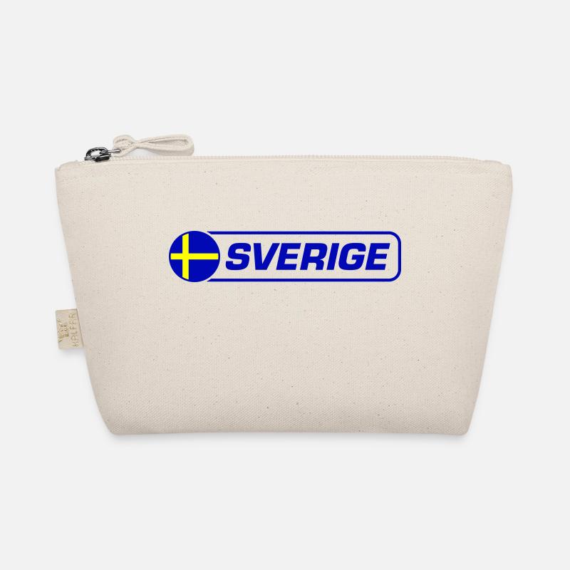 Sweden Flag Sverige Organic Pouch