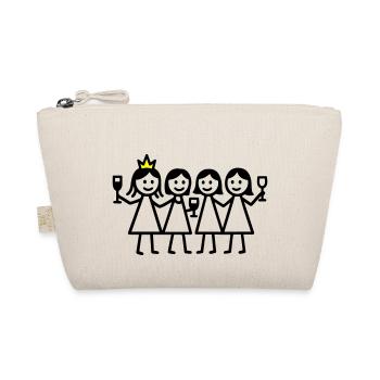 Hen Birthday - Organic Pouch - nature - Front