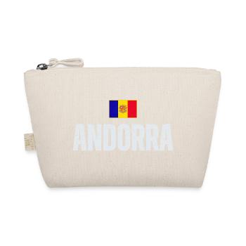 Flag of Andorra, Andorran pride - Organic Pouch - nature - Front