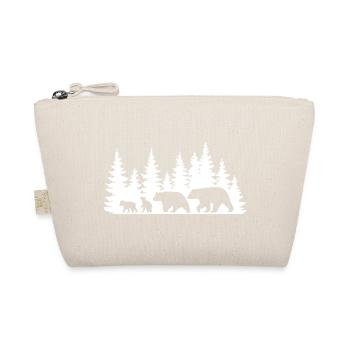 Silhouette Forêt Faune Design - Trousse biologique - nature - Devant