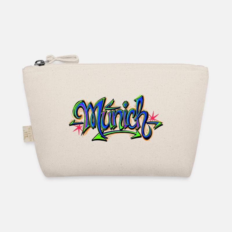 Graffiti Word Art aux couleurs néon à Munich Trousse biologique
