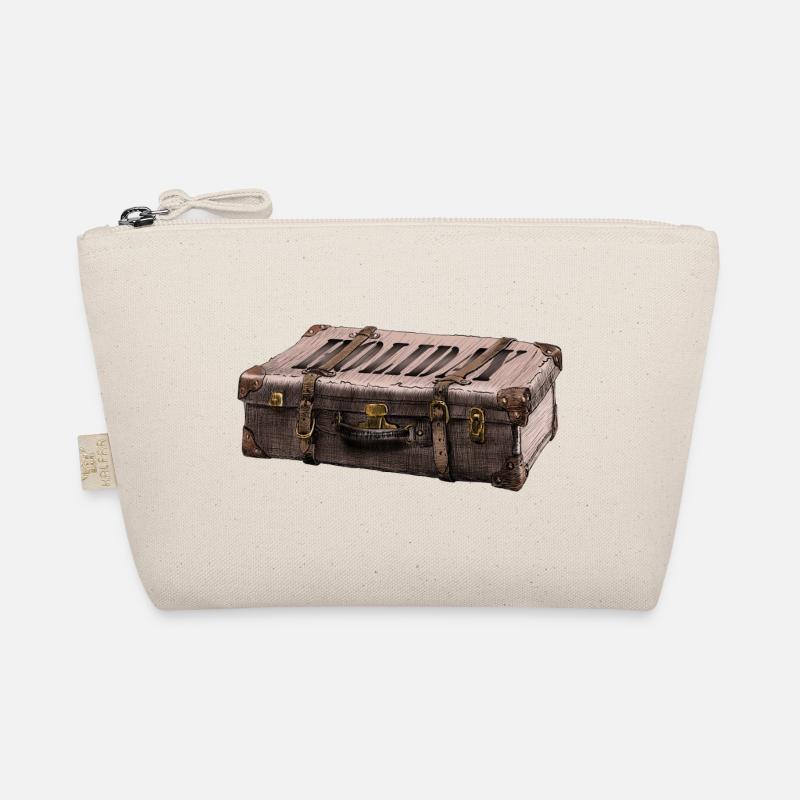 Adventure suitcase with explorer design Organic Pouch
