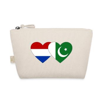 Hollande Pakistan Drapeau Coeur - Trousse biologique - nature - Devant