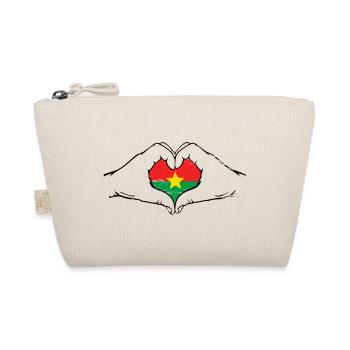 Burkina Faso flag used - Organic Pouch - nature - Front