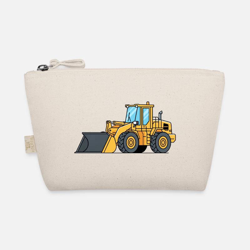 Radlader Baumaschine Bio-Täschchen