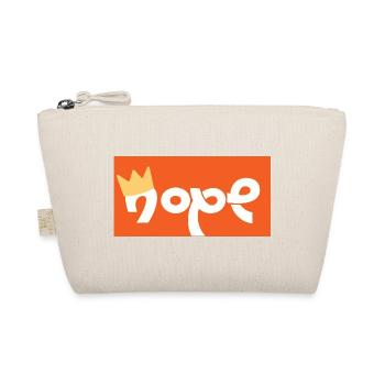 Nope Couronne Joyeuse Logo - Trousse biologique - nature - Devant