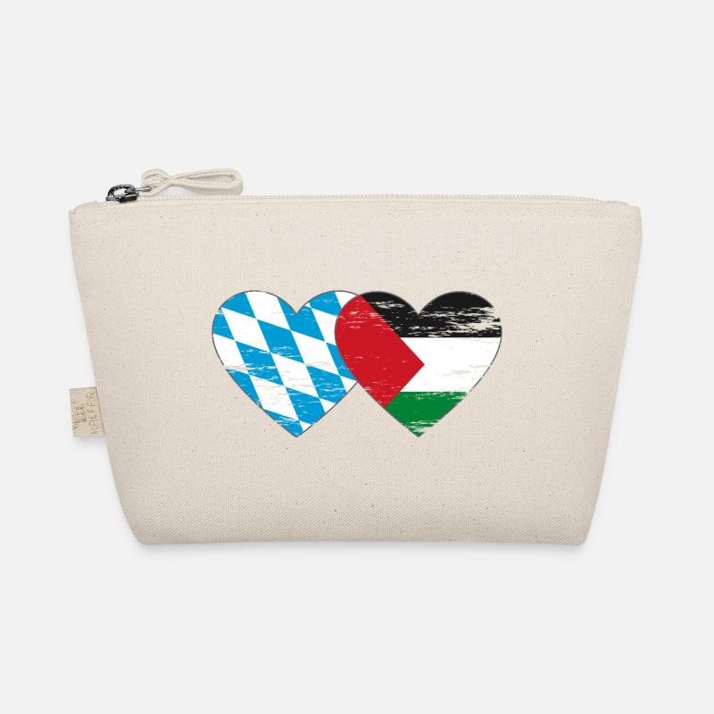 Bavière, Palestine, Drapeau, Coeur Trousse biologique