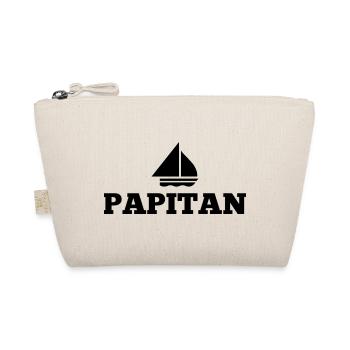 Papitän Father's Day Best Dad Anchor - Organic Pouch - nature - Front