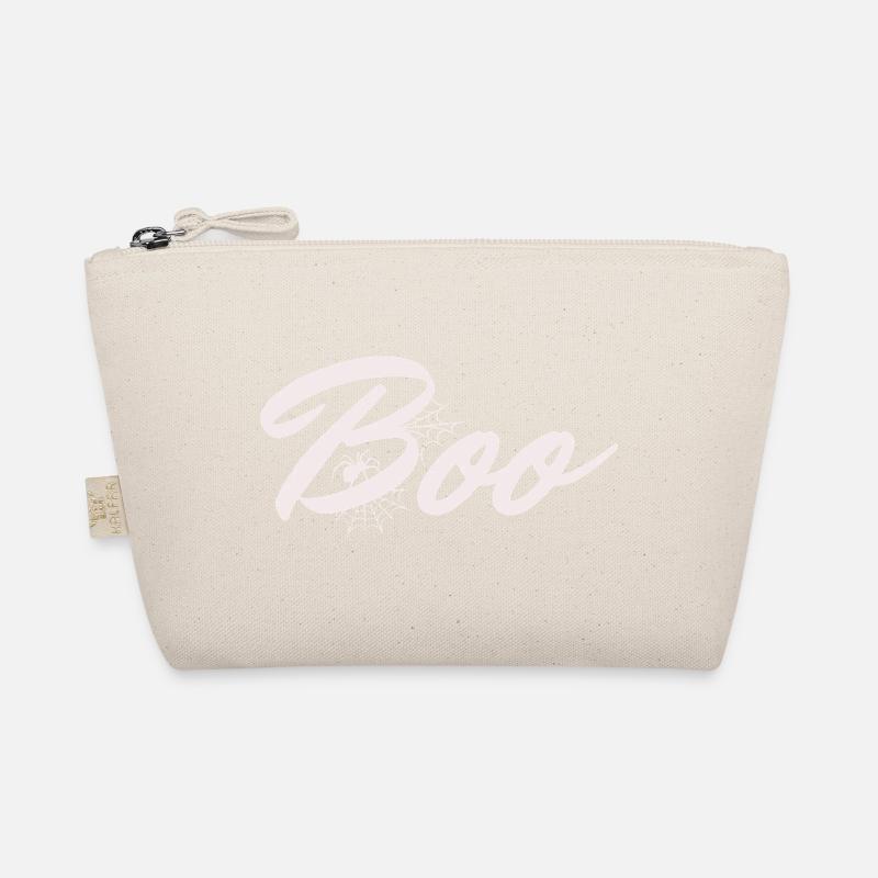 Boo Halloween Spider Web Lettrage Trousse biologique