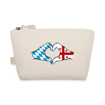 Bavière, Géorgie, Drapeau, Coeur - Trousse biologique - nature - Devant