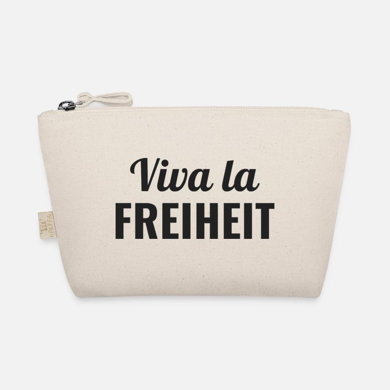 Viva la Freiheit - Freiheitsgeist - Bio-Täschchen - Natur