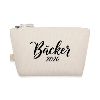 Bäcker 2026 – Handwerksdesign - Bio-Täschchen - Natur - Vorne