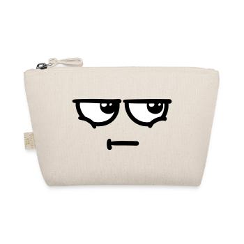 not amused - Organic Pouch - nature - Front