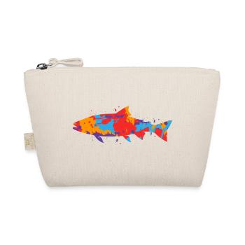 Pêche à la truite Pêche à la truite colorée Pêcheur à la ligne Truite - Trousse biologique - nature - Devant