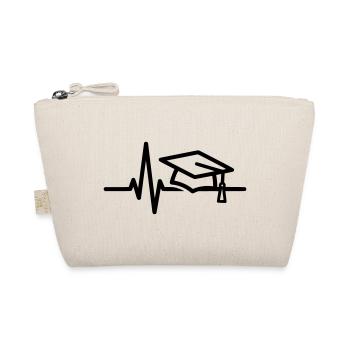 Battement de cœur de fin d’études – Design étudiant et de remise de diplôme - Trousse biologique - nature - Devant