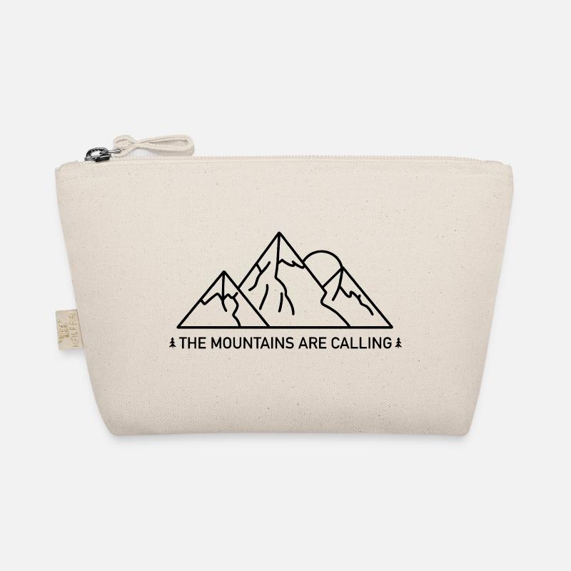 The mountains are calling - Organic Pouch - nature