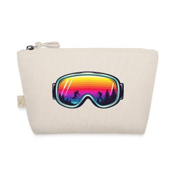 Ski Goggles Sunset Forest - Bio-Täschchen - Natur - Vorne