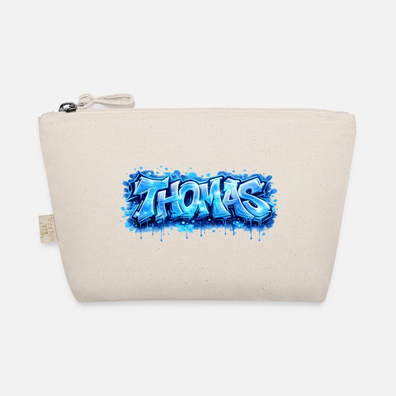 Graffiti Thomas Name Gift Ideal Printable Organic Pouch