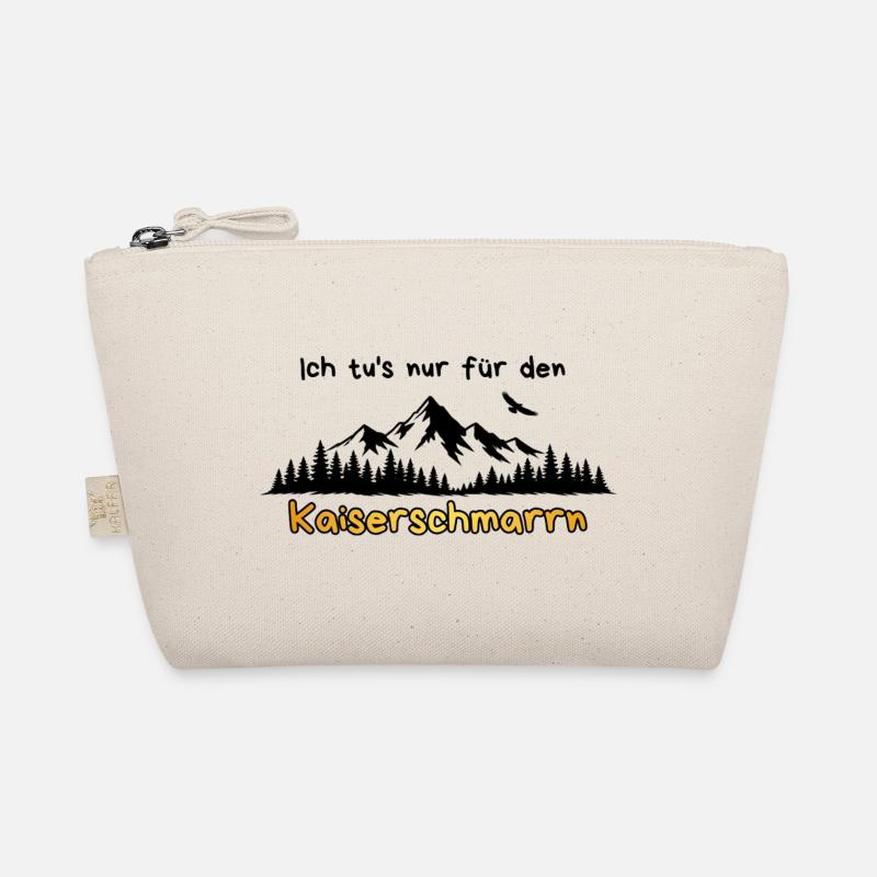 Kaiserschmarrn Berge wandern Spruch Bio-Täschchen