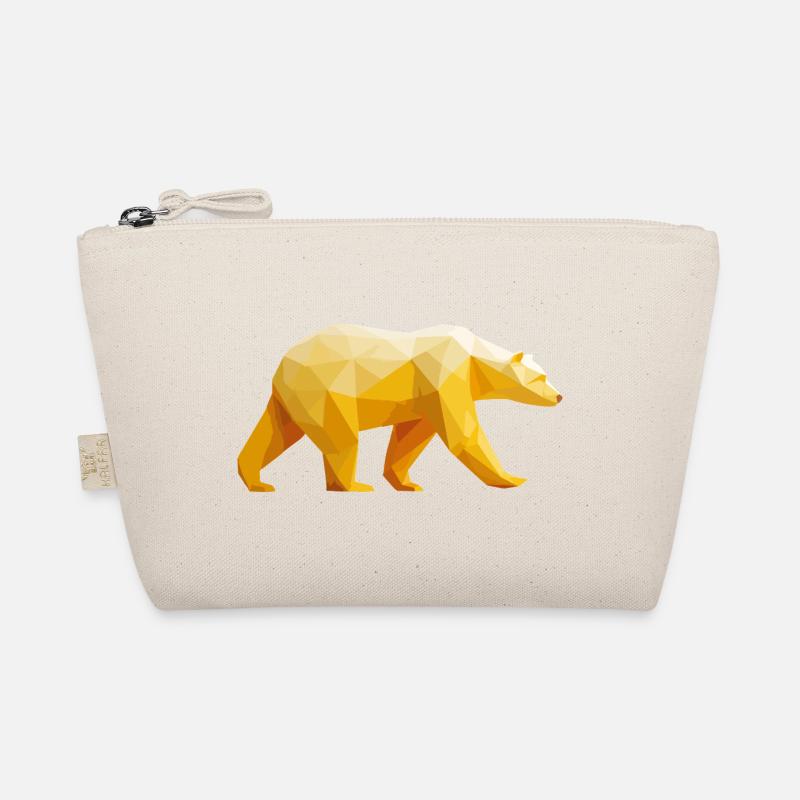 Polar Bär Polygon Eisbär Winter Bio-Täschchen