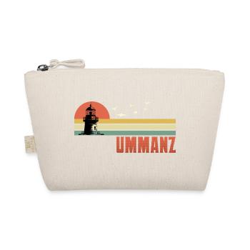 Baltic Sea Holiday ISLAND UMMANZ Souvenier Funny - Organic Pouch - nature - Front