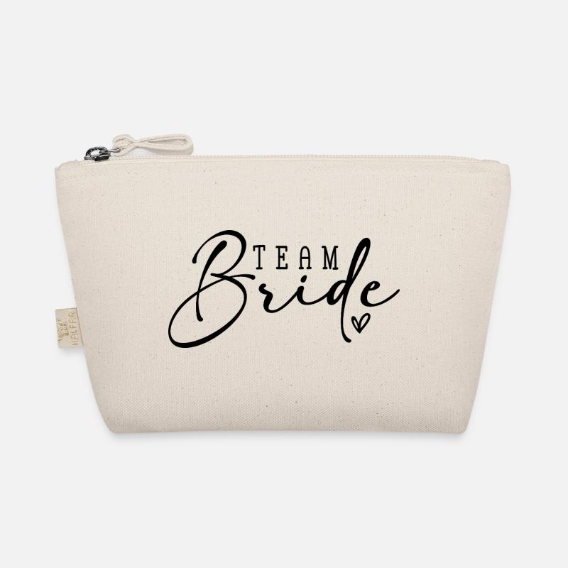 Team Bride - Bio-Täschchen - Natur