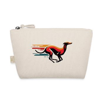 Galgo-Logo Nr12 - Bio-Täschchen - Natur - Vorne