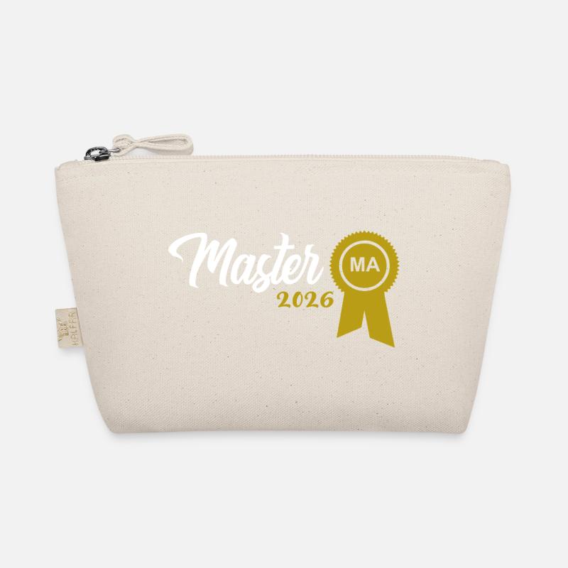 Master bestanden 2026 Promotion Sponsion - Bio-Täschchen - Natur