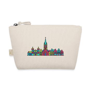 Nijmegen City Skyline Waal Bridge Line Art - Organic Pouch - nature - Front