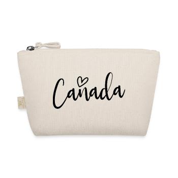 Canada Heart Women's Love Canada - Organic Pouch - nature - Front