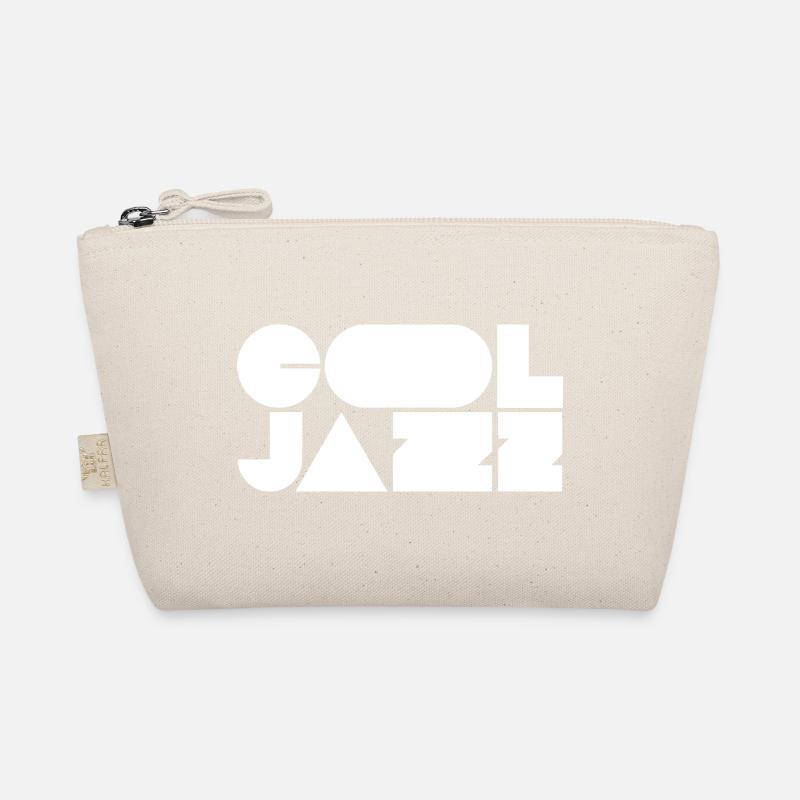 Bold cool jazz logo design Organic Pouch